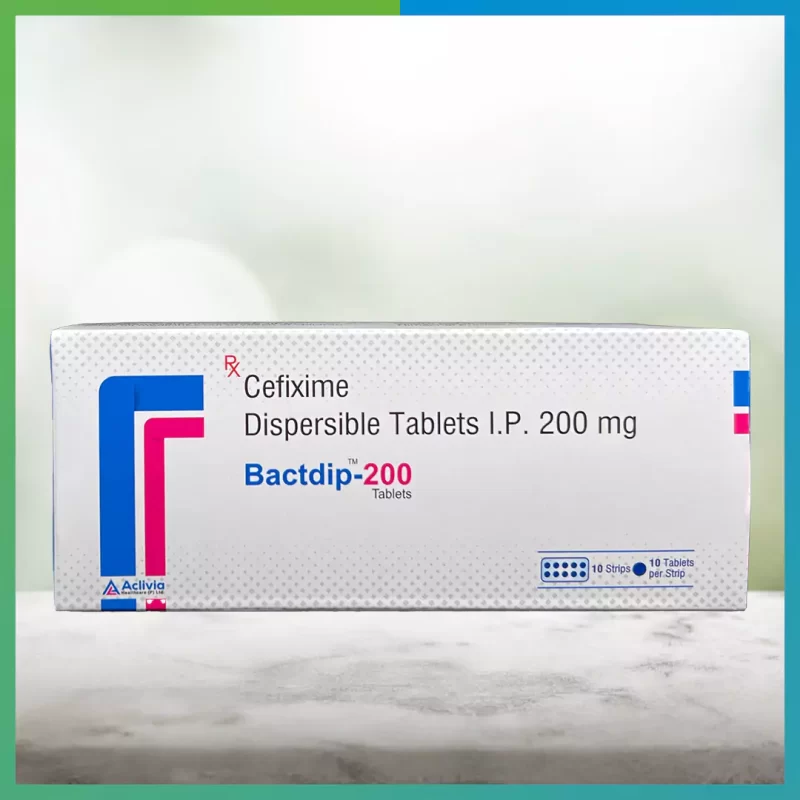 BACTDIP-200 Tablets 10 Strips 10 Tablets per strip