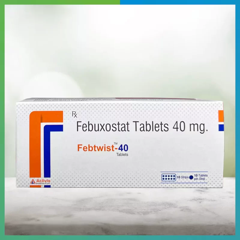 FEBTWIST-40 Tablets 10 Strips 10 Tablets per strip