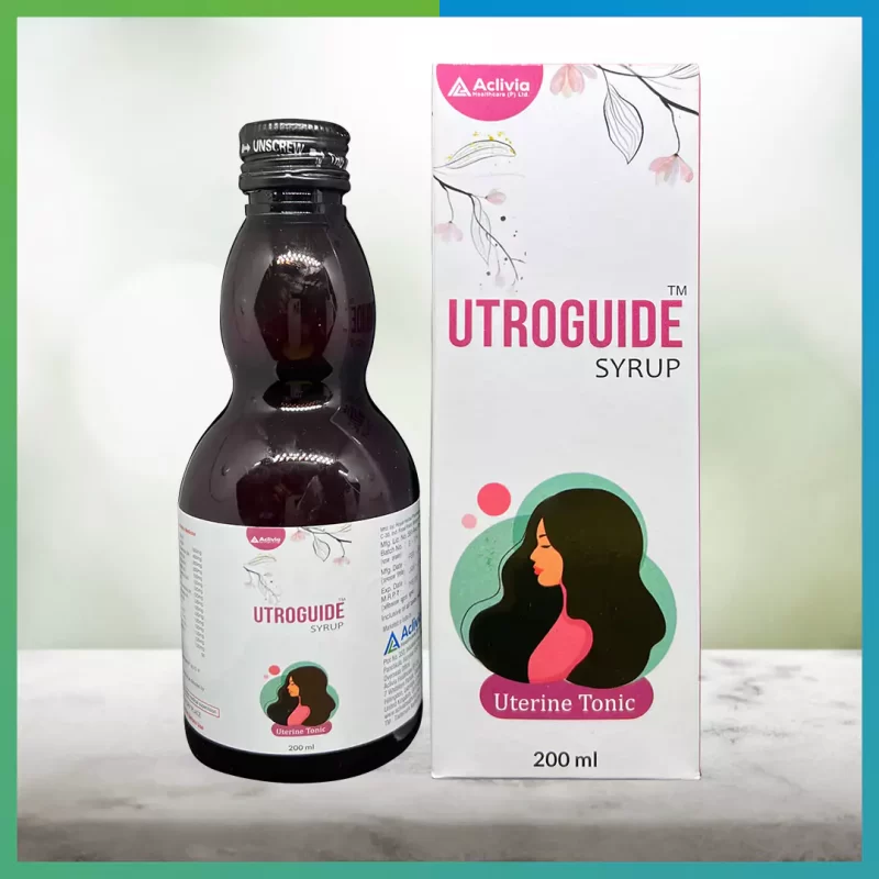 UTROGUIDE Syrup 200ml Opened Box