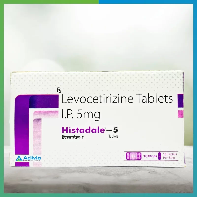 HISTADALE-5 Tablets 10 Strips 10 Tablets per Strip