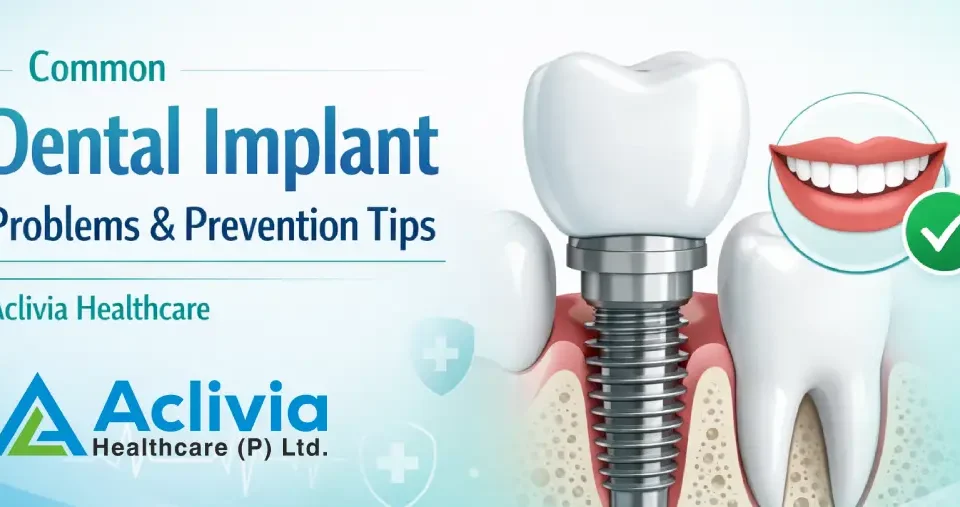 Common Dental Implant Problems & Prevention Tips | Aclivia Healthcare